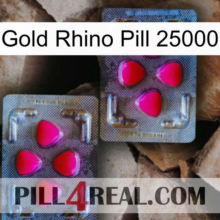 Gold Rhino Pill 25000 15